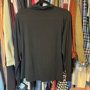 Jason Wu Black Mockneck Longsleeve